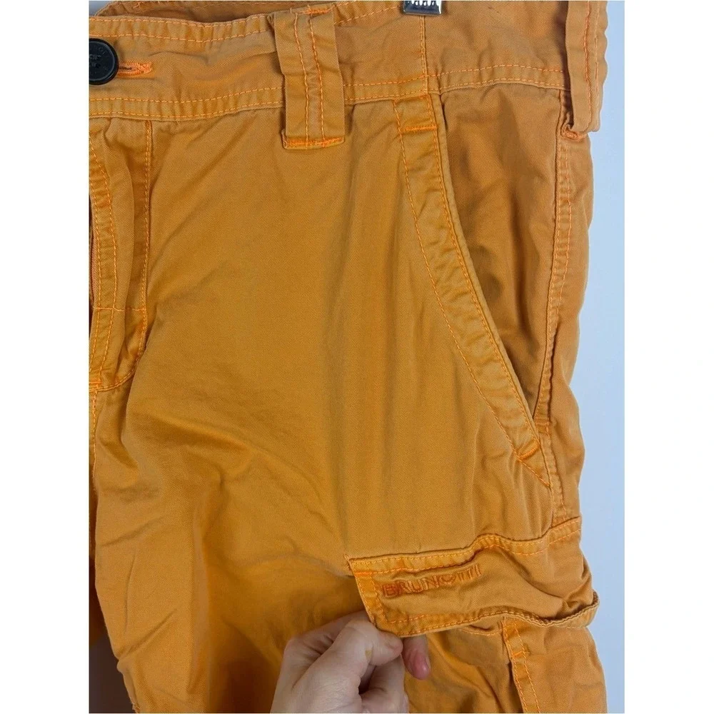 Brunotti Orange Cargo Shorts Men's XL Utility Outdoor 10